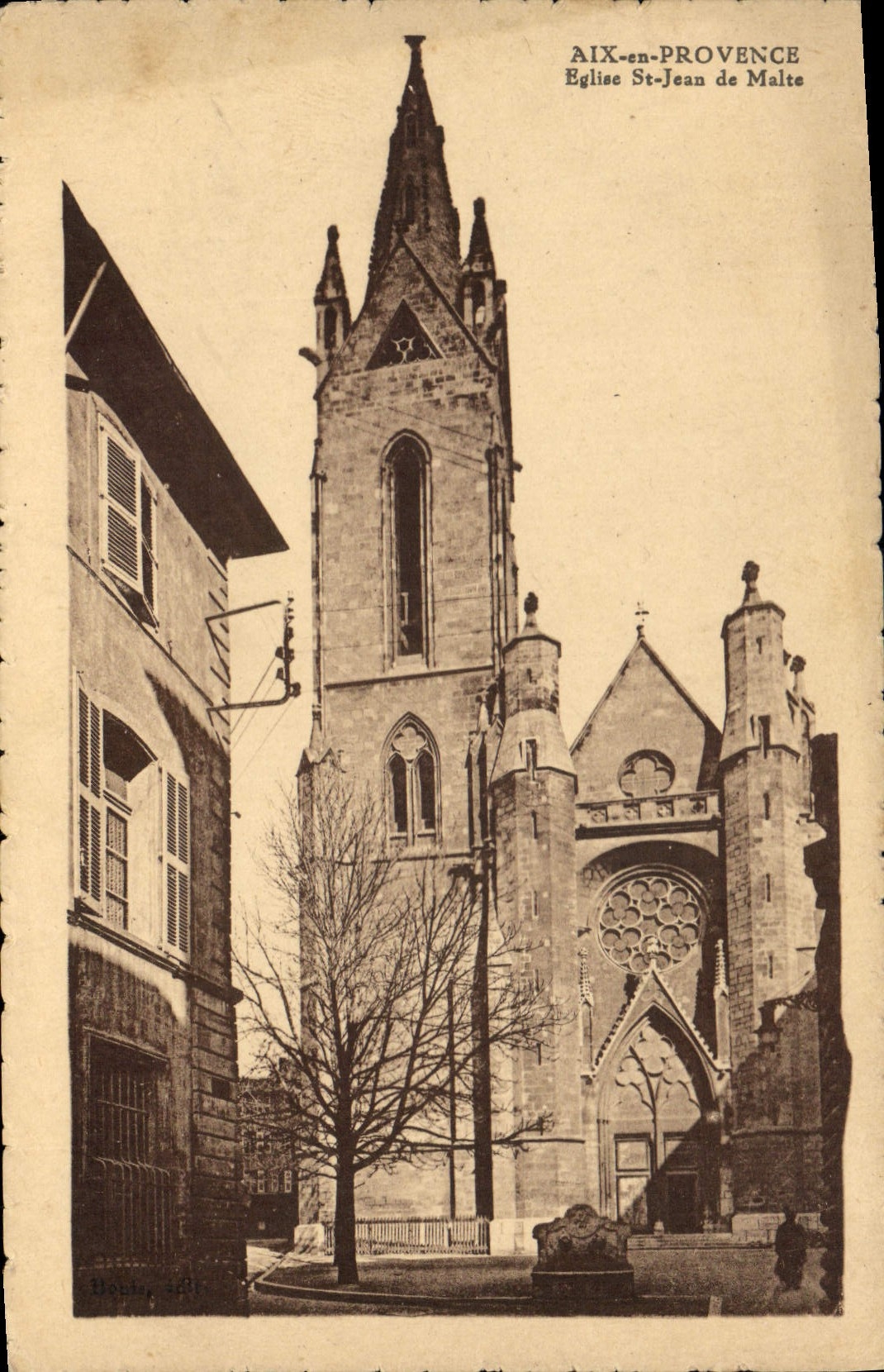 Aix-en-Provence — Église Saint-Jean de Malte — éditeur Vauguy, n° 201