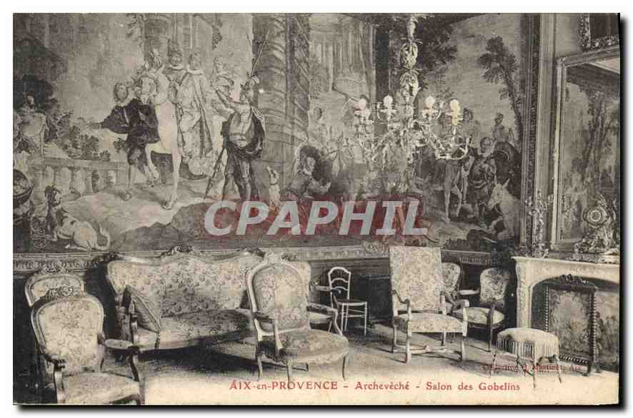 Aix-en-Provence - Archevêché - Salon des Gobelins