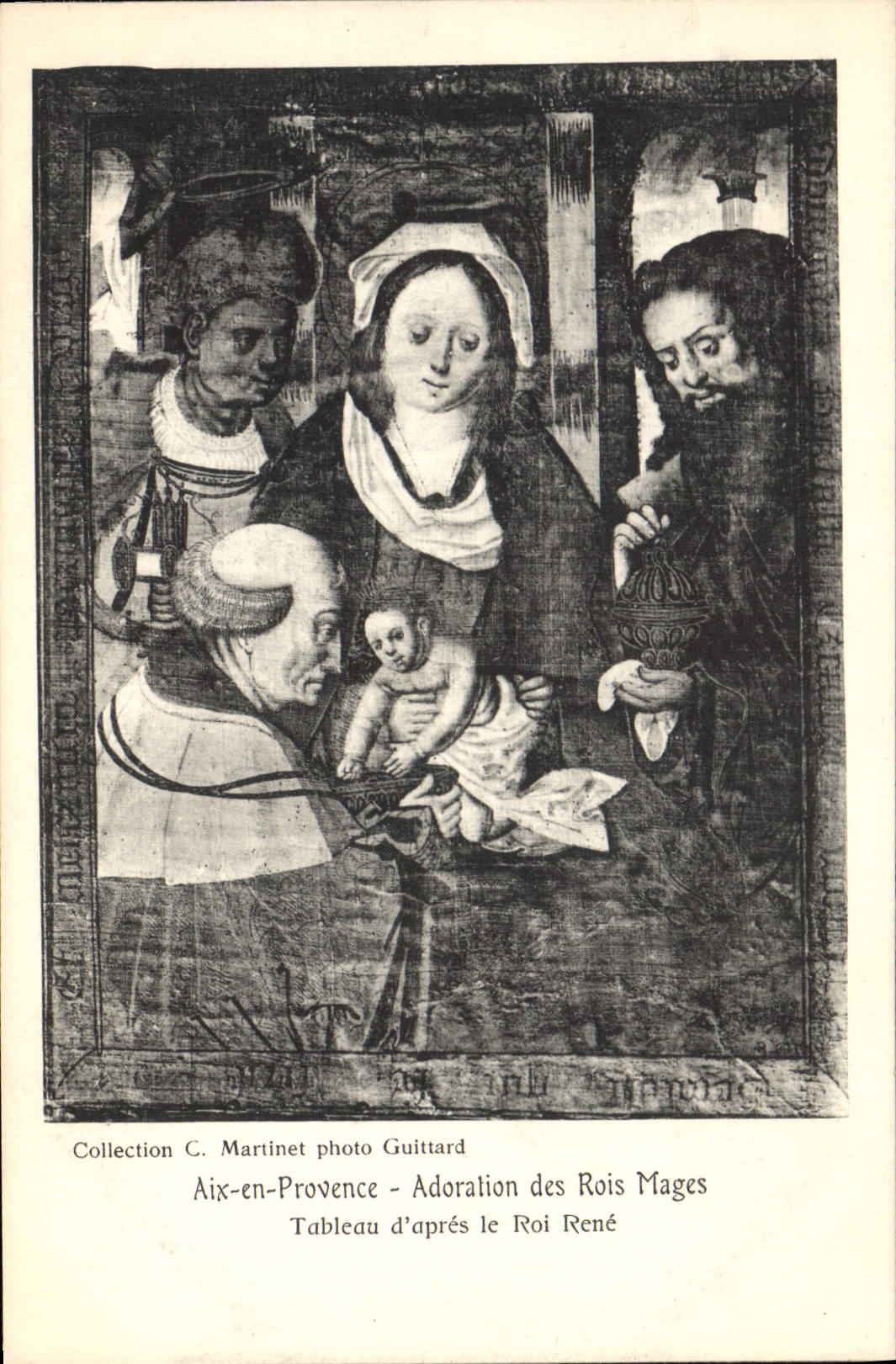 Aix-en-Provence — Adoration des Rois Mages — Sammlung C. Martinet, Foto Guittard