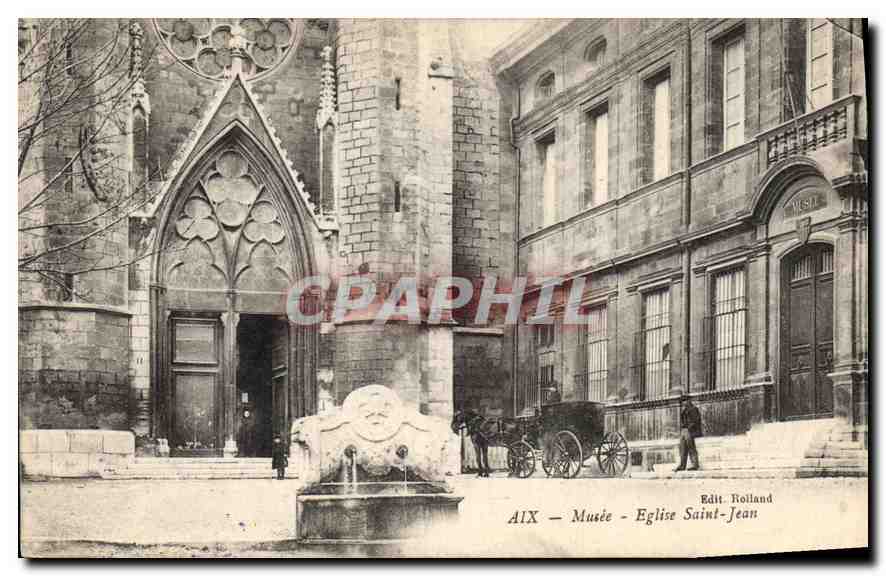 Aix-en-Provence — Musée et Église Saint-Jean — Edit. Rolland