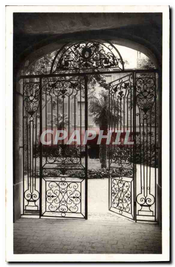 Grille du Jardin de l'ancien Archevêché — Aix-en-Provence