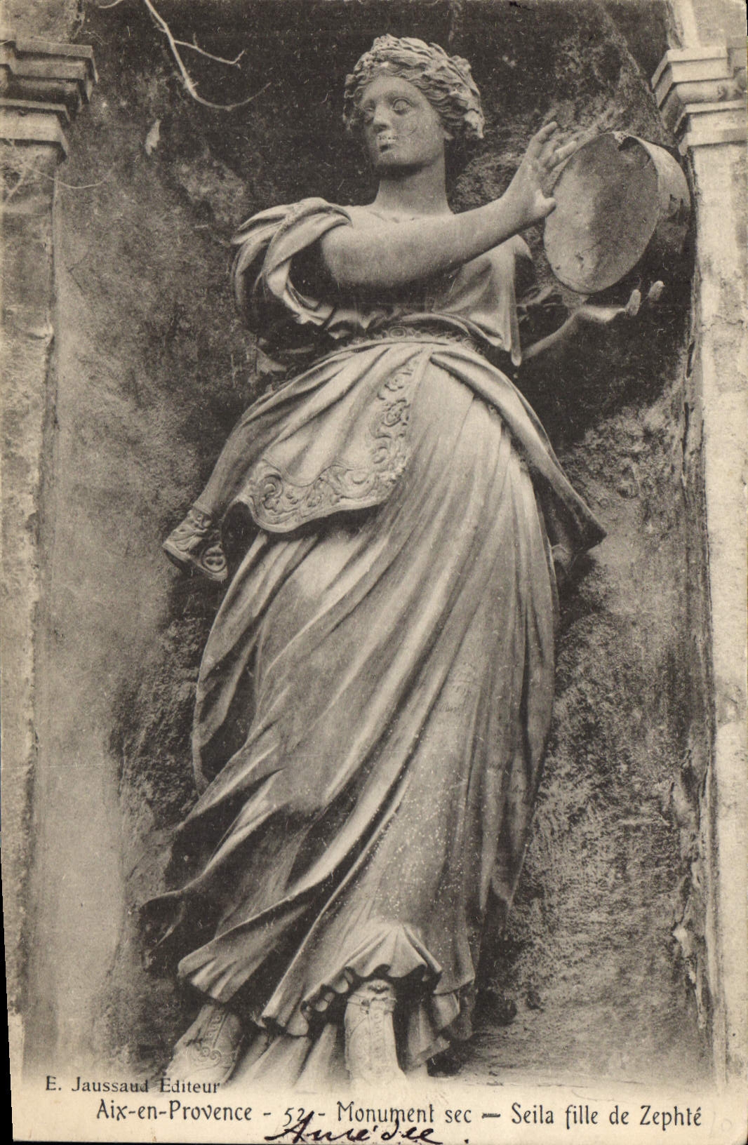 Statue de Seïla, fille de Zephté — Aix-en-Provence — E. Jaussaud Éditeur - 52