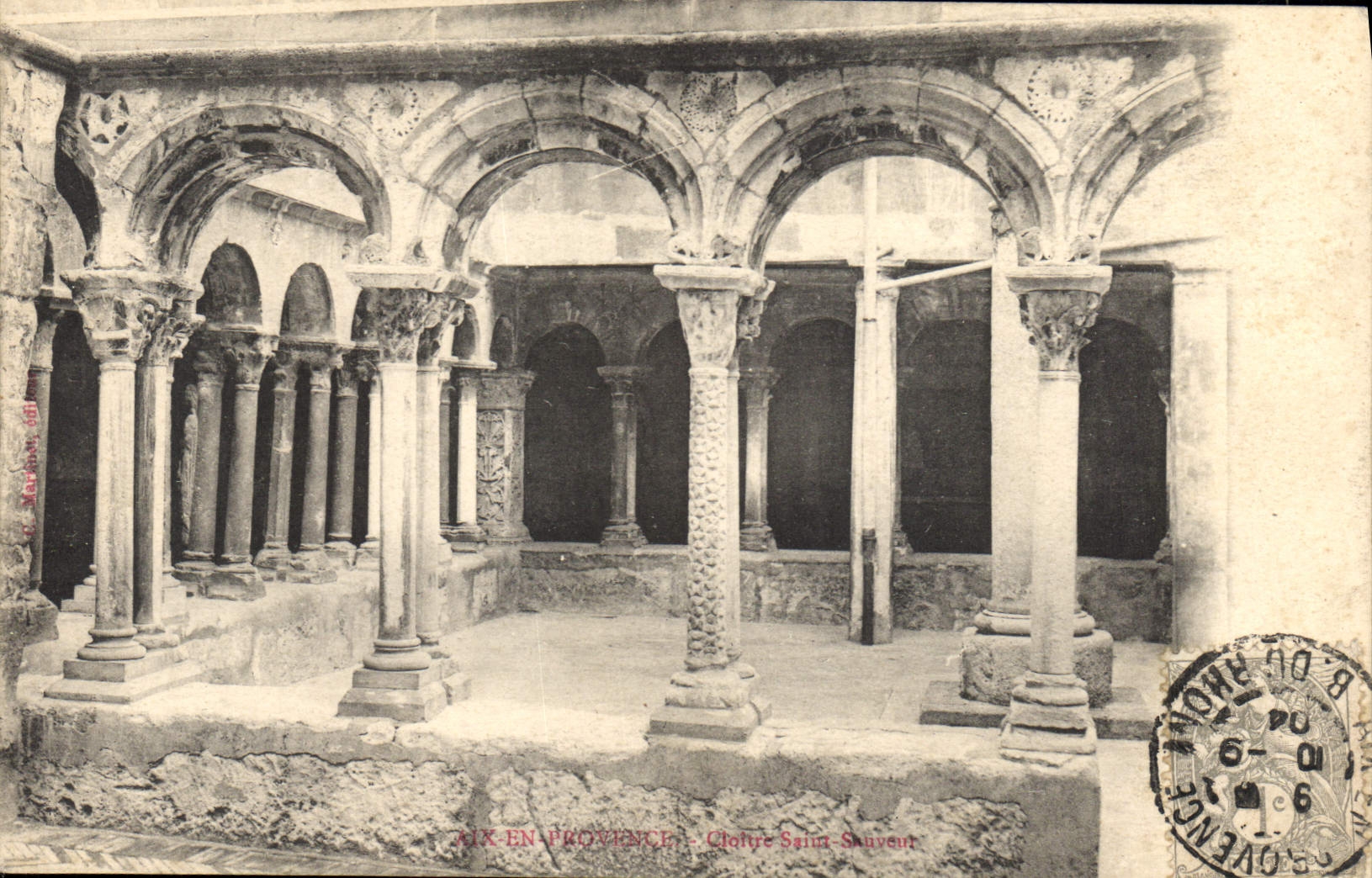 Rix-en-Provence — Cloître Saint-Sauveur — éditeur M. Marmon