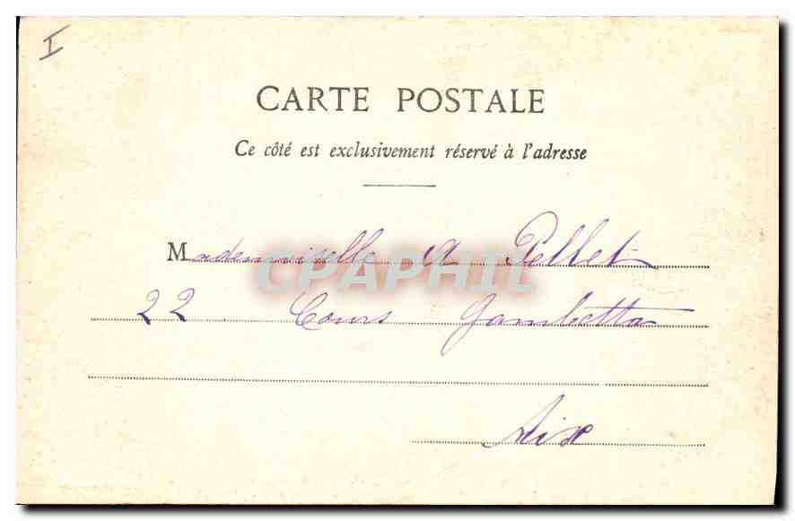Rix-en-Provence — Cloître Saint-Sauveur — éditeur M. Marmon — Rückseite