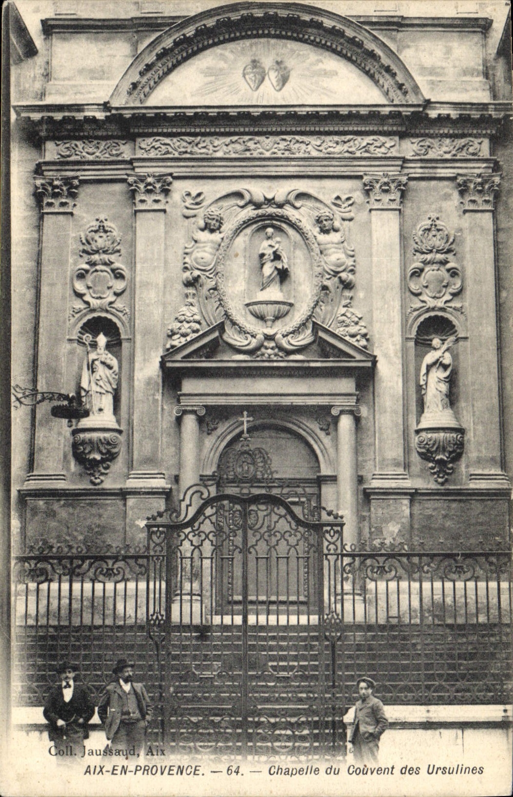 Chapelle du Couvent des Ursulines — Aix-en-Provence — Coll. Jaussaud, n°64