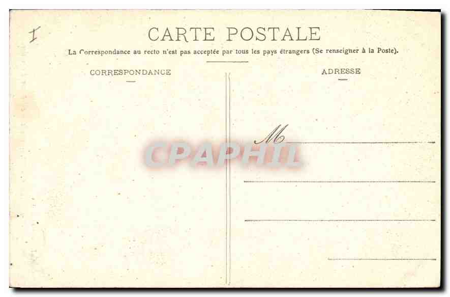 Chapelle du Couvent des Ursulines — Aix-en-Provence — Coll. Jaussaud, n°64 — Rückseite