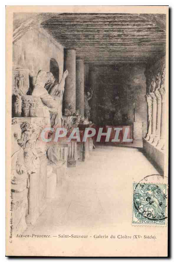 Aix-en-Provence — Saint-Sauveur — Galerie du Cloître (XVe Siècle)