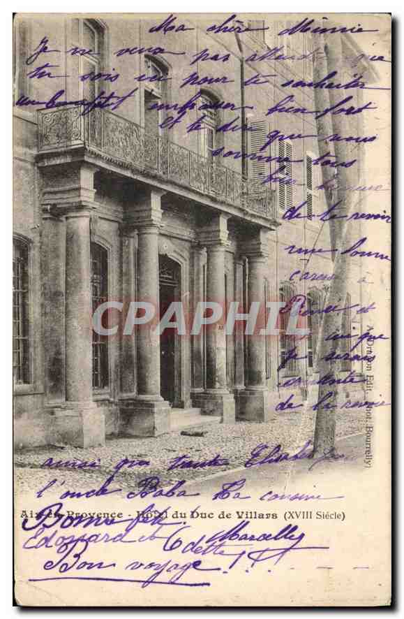 Aix-en-Provence - Hotel del Duca di Villars (XVIII secolo)
