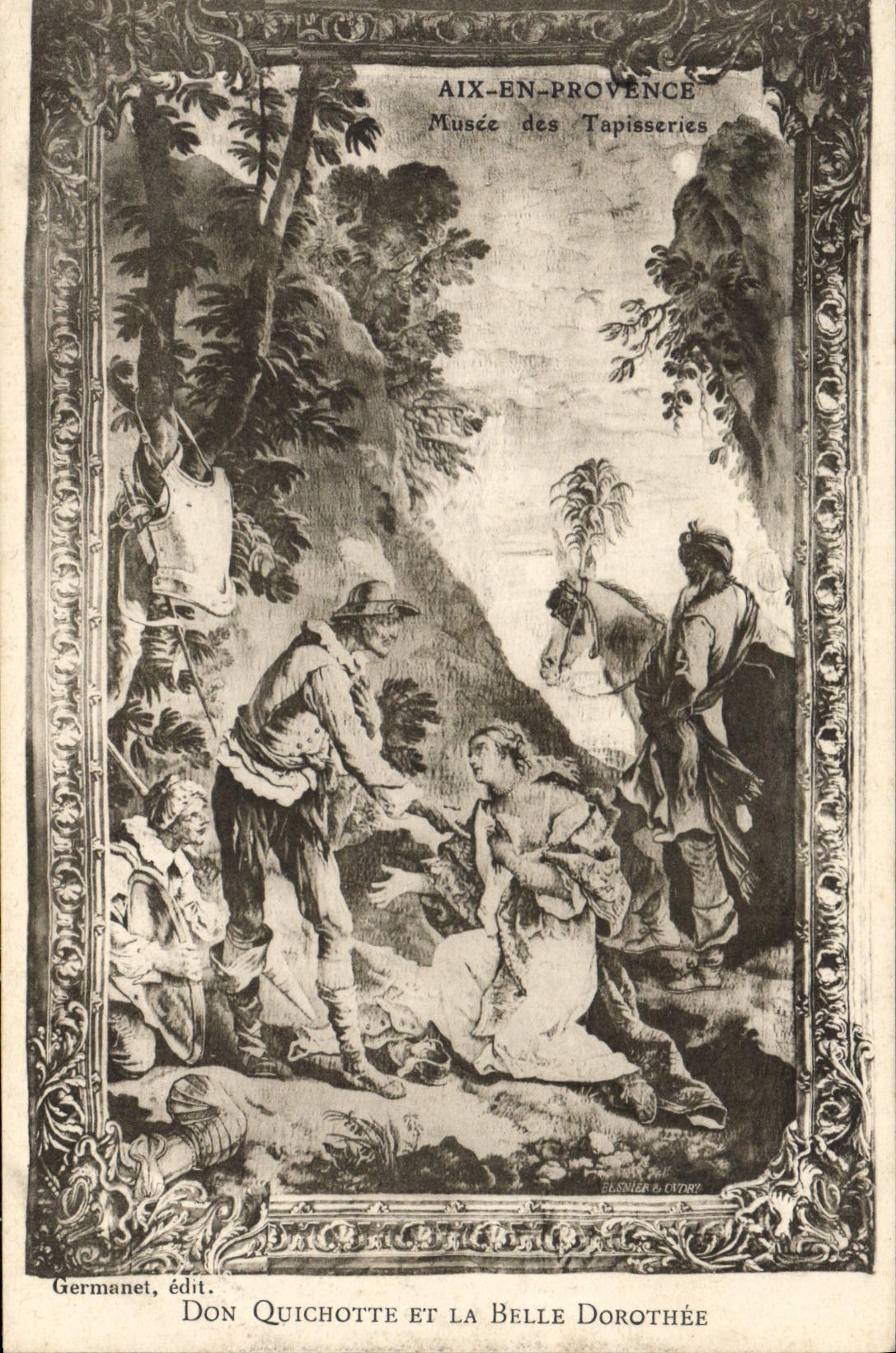 Don Quichotte et la Belle Dorothée — Aix-en-Provence, Musée des Tapisseries — Germanet, édit.