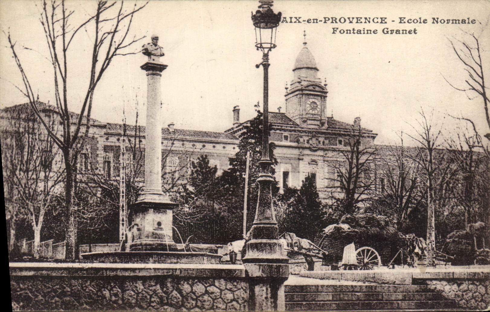 AIX-en-PROVENCE - Ecole Normale Fontaine Granet