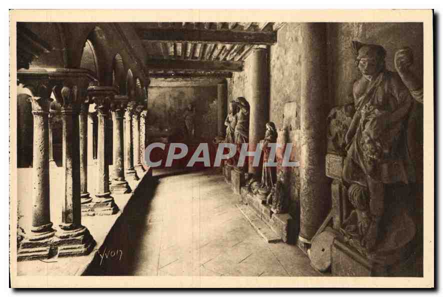 Aix-en-Provence — Kathedrale Saint-Sauveur — Innenansicht des Kreuzgangs — Une Galerie — Éditions d'Art YVON
