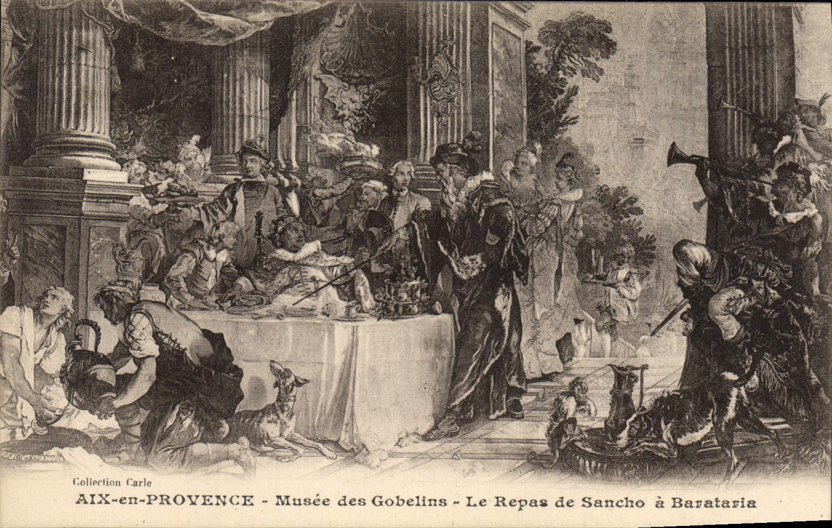 Aix-en-Provence - Musée des Gobelins - Le Repas de Sancho à Barataria