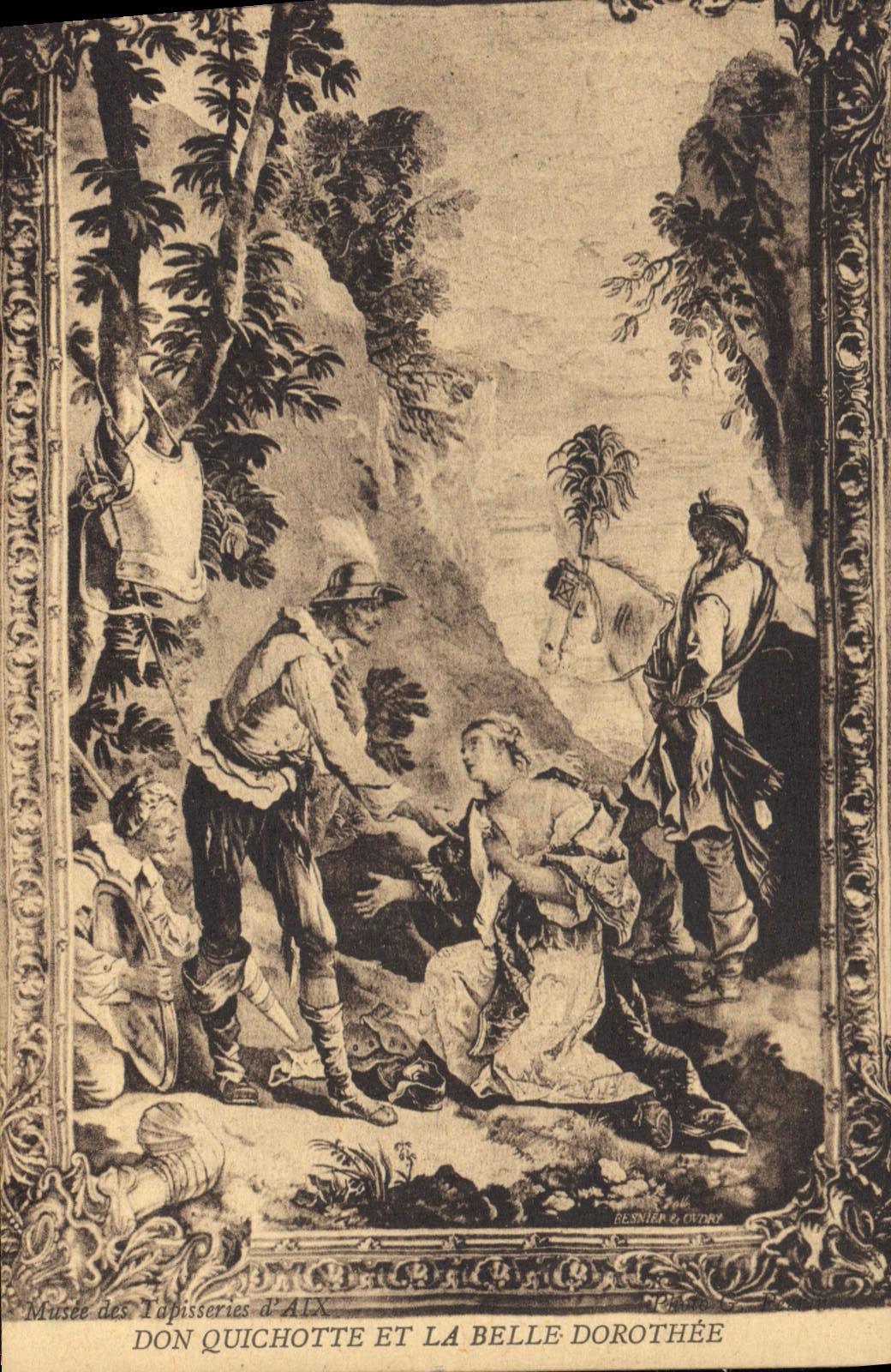 Don Quichotte und die schöne Dorothée — Museum der Teppiche von Aix — Verlag G. Perrin, Aix-en-Provence