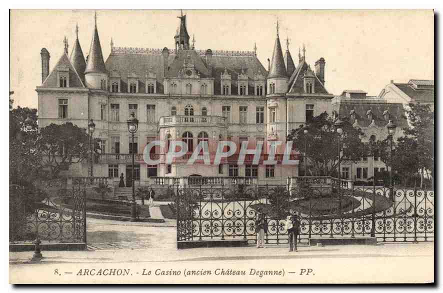 Arcachon - Le Casino (ancien Château Deganne) — PP. n°8