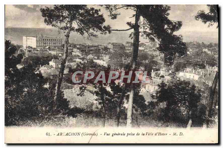 Arcachon (Gironde) — Allgemeiner Blick vom Winterdorf aus — M. D.
