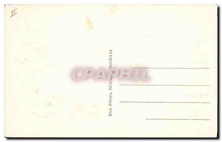 CPA Arcachon Cote d'Argent le Casino Mauresque  — Rückseite
