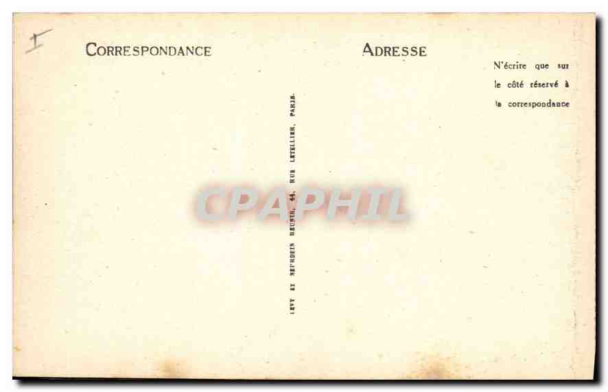 CPA Arcachon le Casino Mauresque  — Rückseite