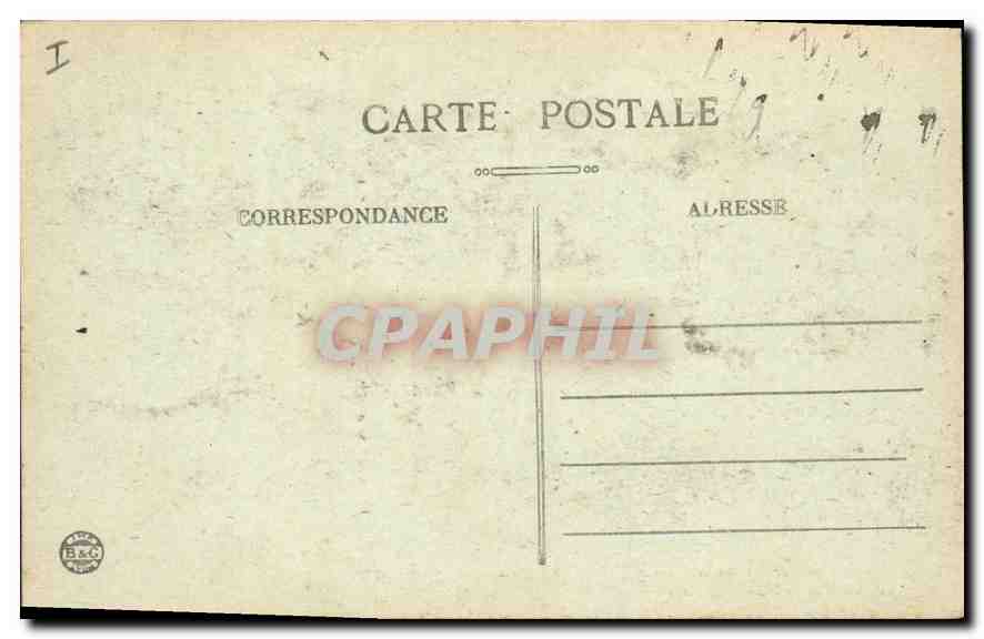 CPA Arcachon Cote d'Argen le Casino de la Plage  — Rückseite