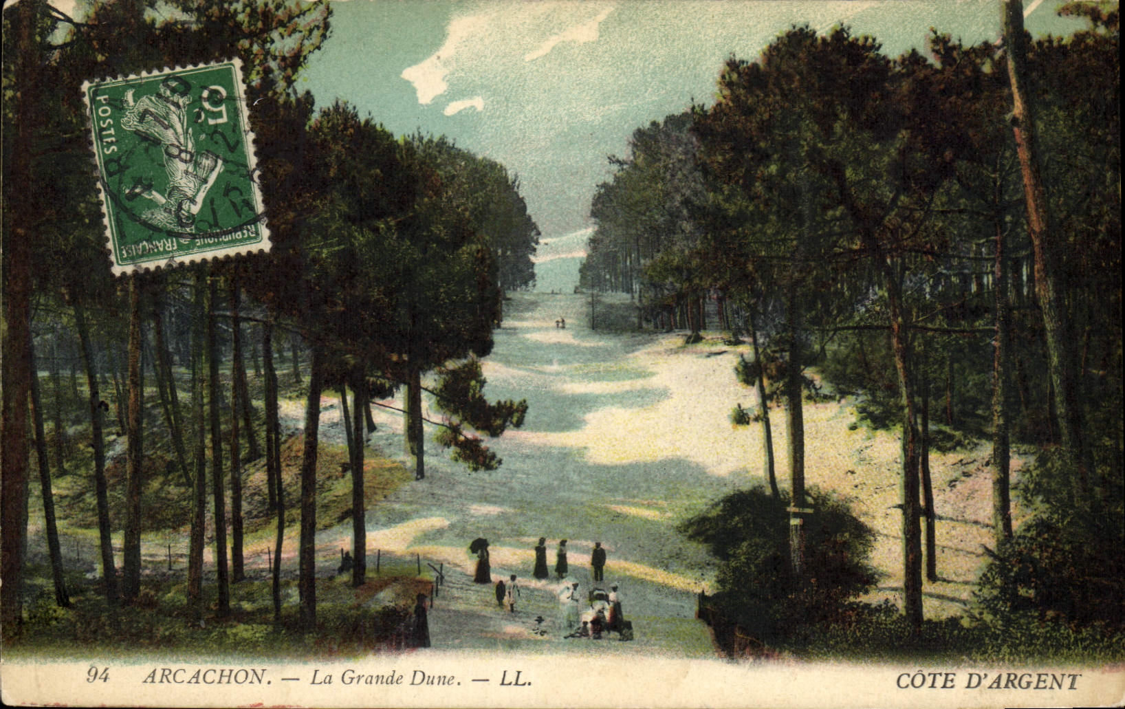 Arcachon — La Grande Dune — LL. — Côte d'Argent