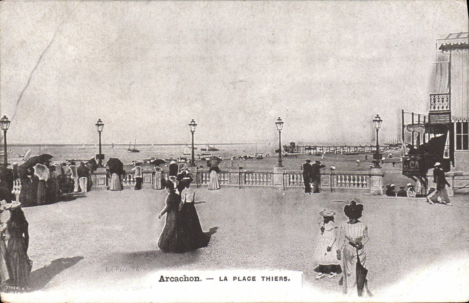Arcachon — LA PLACE THIERS — STAEUBLER, N° 12