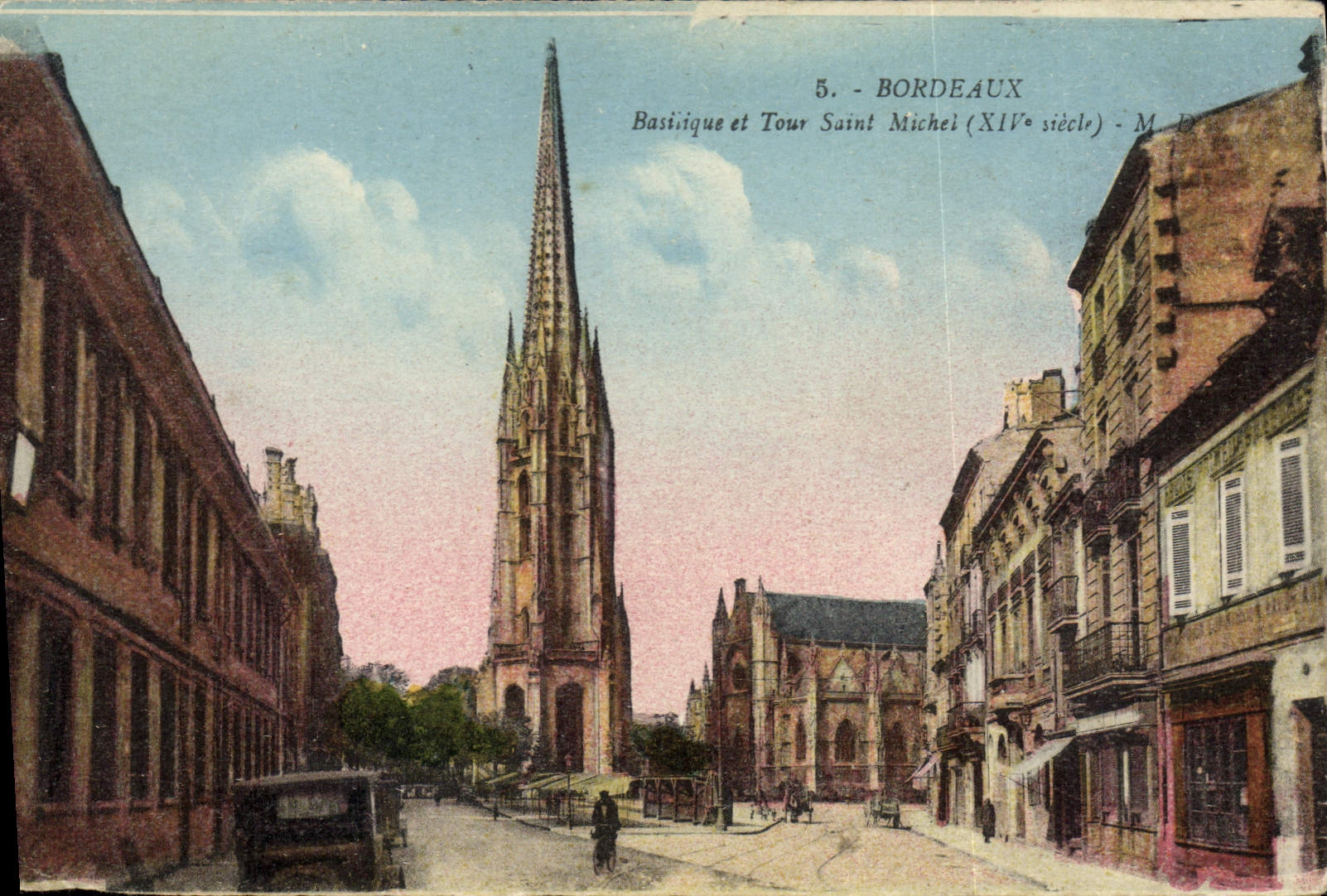 Bordeaux - Bastide et Tour Saint-Michel (XIVe siècle) - M. D.