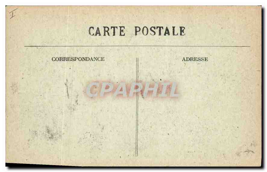 CPA Bordeaux Cours du XXX Juillet Tramway — Verso