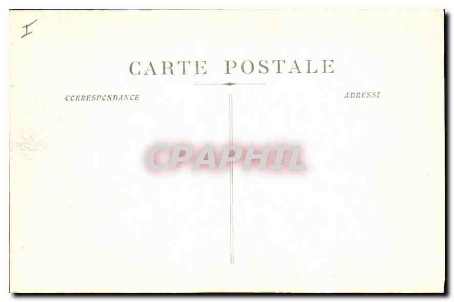 CPA Bordeaux la Bourse et la fontaine des Trois Graces  — Verso
