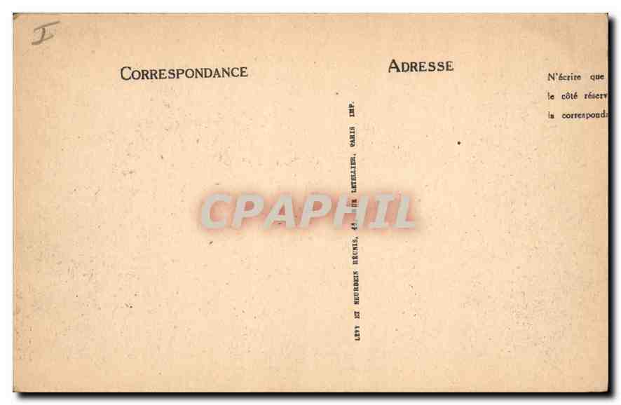 CPA Bordeaux la Grand Theatre  — Verso