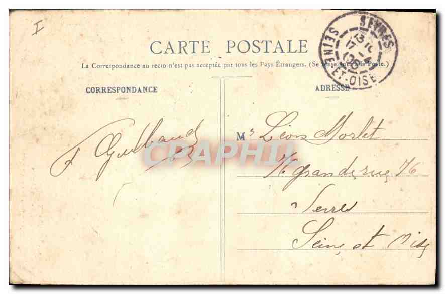 CPA Bordeaux Cathedrale St Andre les Fleches  — Verso