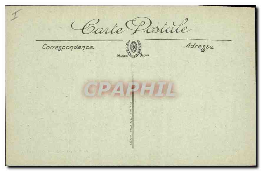 CPA Bordeaux les Ruines du Palais Gallien III siecle  — Verso