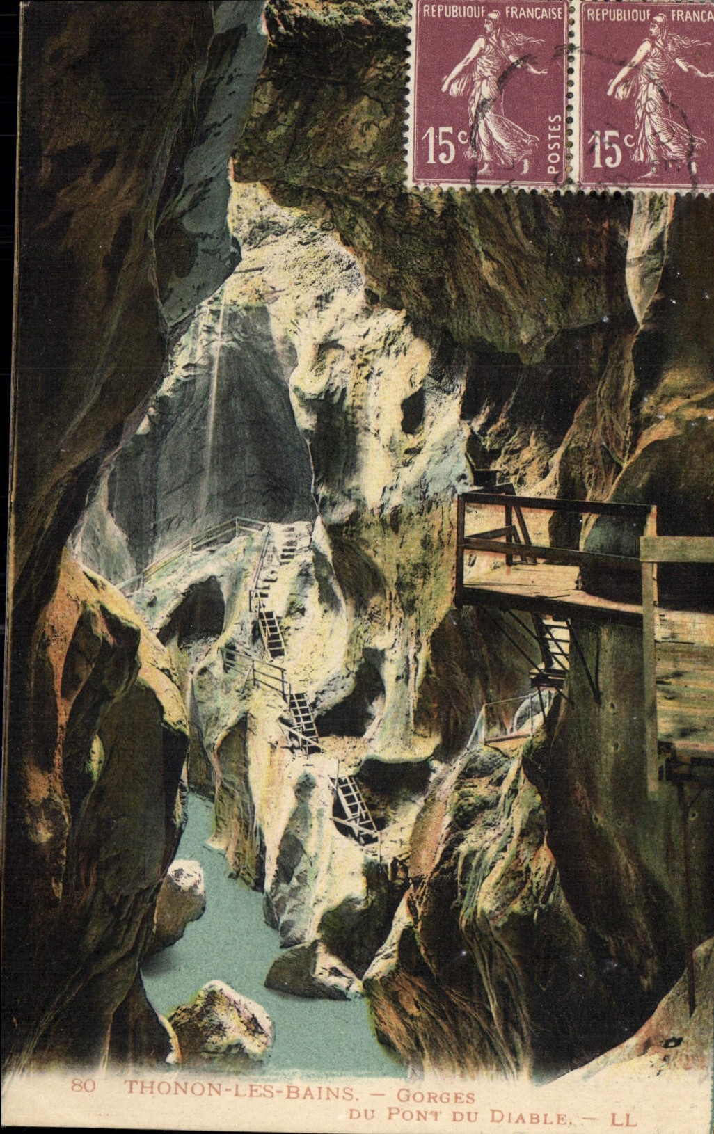 Thonon-les-Bains — Gorges du Pont du Diable — LL n°80