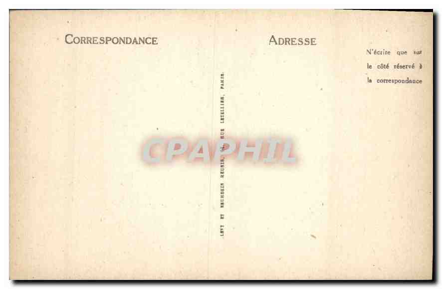CPA Paris Notre Dame la Rosace Sud  — Verso