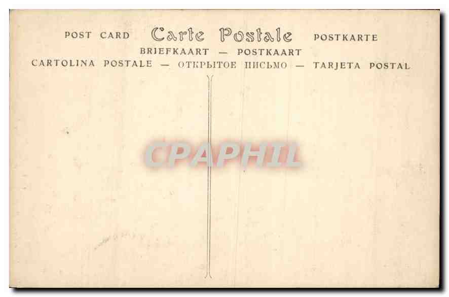CPA Paris Notre Dame Porte rue du Cloitre Notre Dame  — Verso