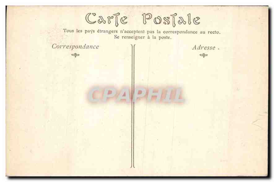 CPA Paris Notre Dame Tympan du Portail de Gauche detail  — Verso