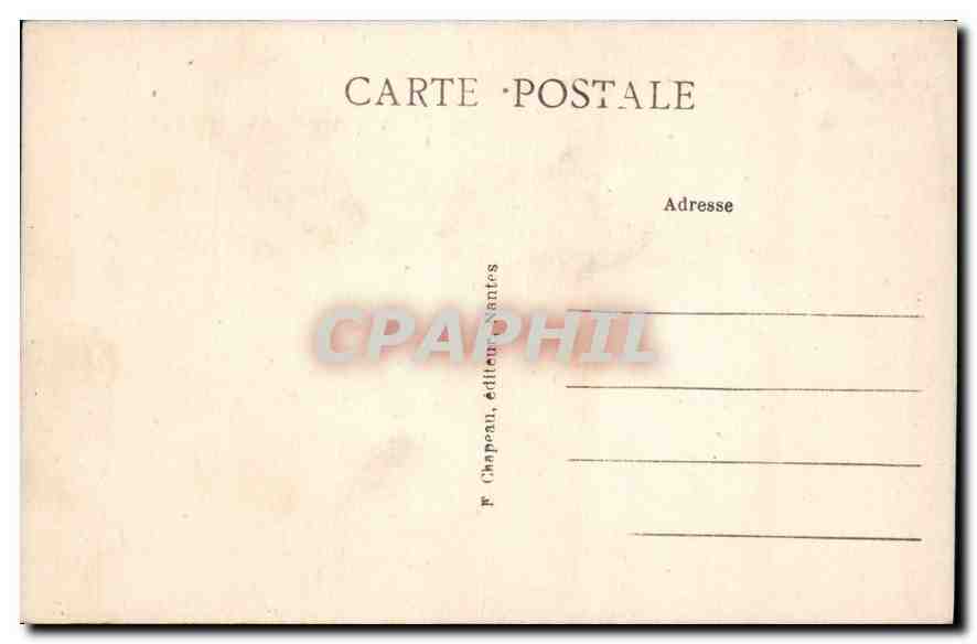 CPA Le Croisic Loire Inf Le Belvedere du Mont Espirit pris de l'Avenue  — Rückseite