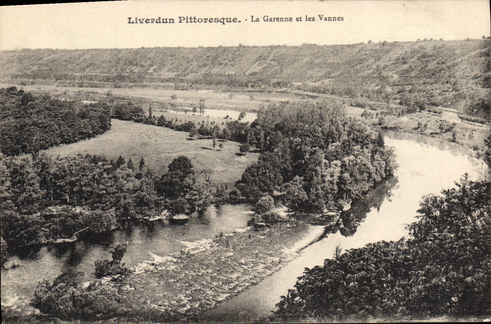 CPA Liverdun Pittoresque La Garenne et les Vannes 