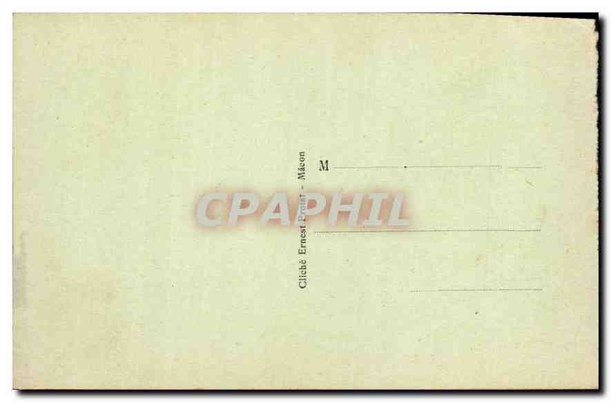 CPA Macon La Nouvelle Poste  — Rückseite