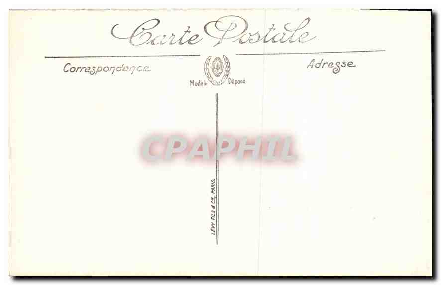 CPA Agen Eglise Sainte Foy  — Rückseite