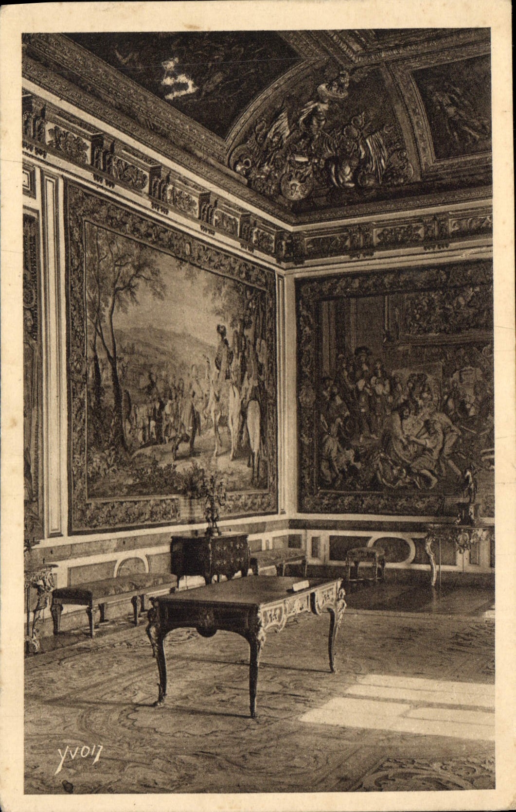Versailles — Table de la Signature du Traité de Paix (Juin 1919) — YVOIN, n°15