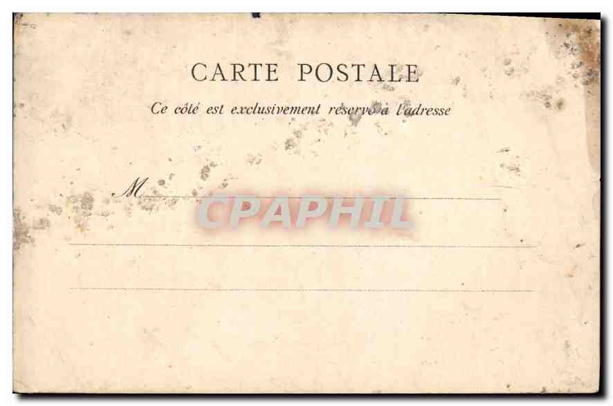 CPA Route de Maiche a Chaux de Fonds Bureau des douanes Cheminee a la cendree — Rückseite