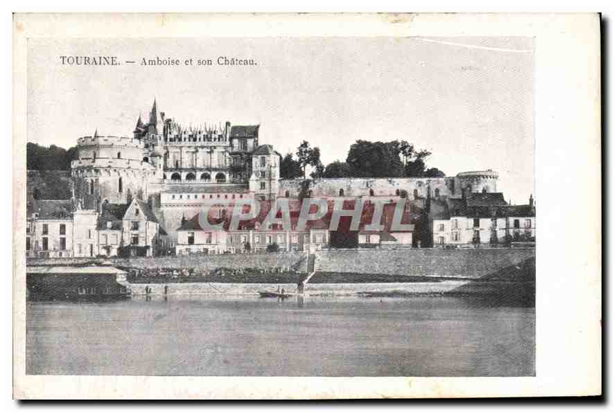 Amboise et son Château — Touraine — Édition spéciale du Chocolat Poulain