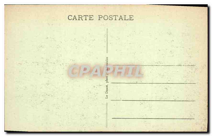 CPA Plougastel Daoulas Calvaire Cote sud Sur la plate forme L'Enfer Sainte Veronique Le Portement de — Rückseite