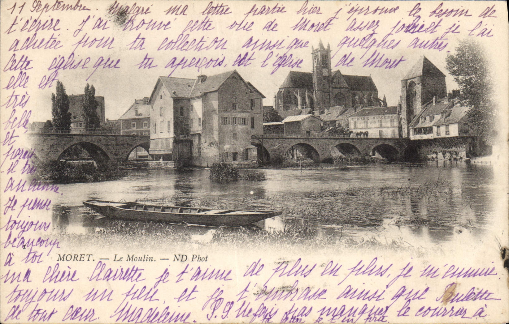 Moret-sur-Loire — The Mill — ND Phot