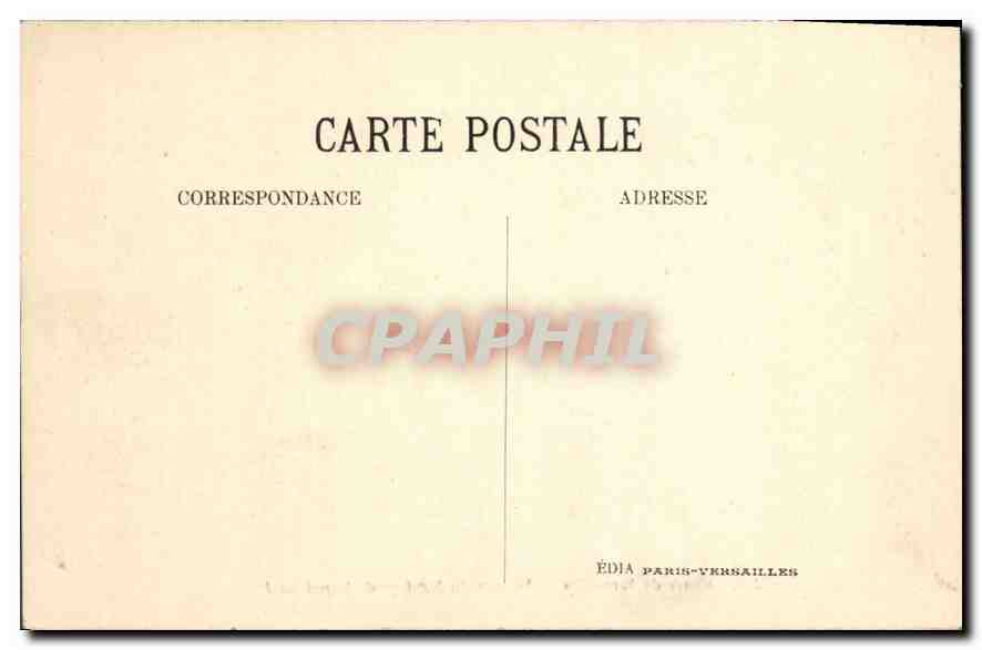CPA Musee de Versailles Voiture du Mariage de Napoleon I  — Verso