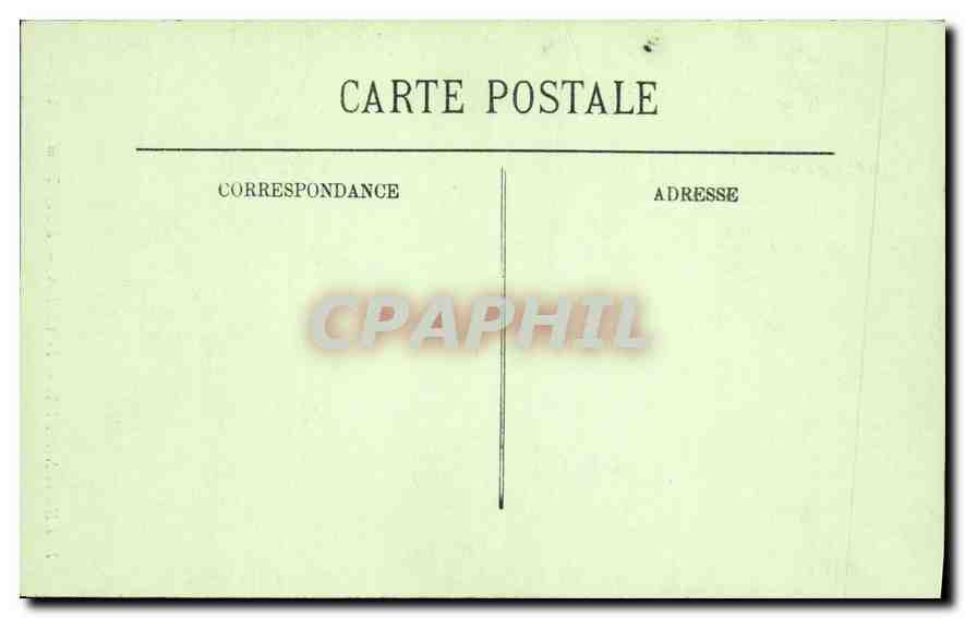 CPA Chenonceaux Le Chateau L'Aile Thomas Bohier  — Rückseite