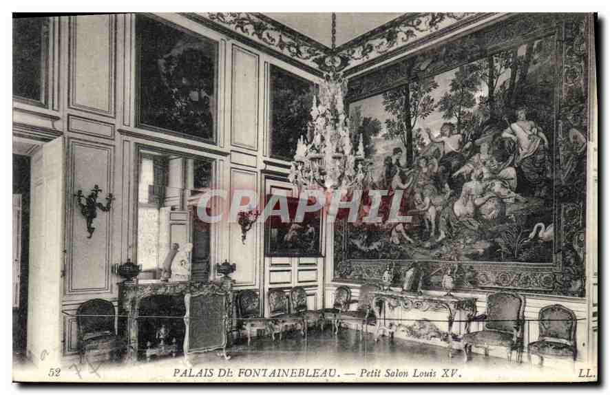 Palais de Fontainebleau — Petit Salon Louis XV