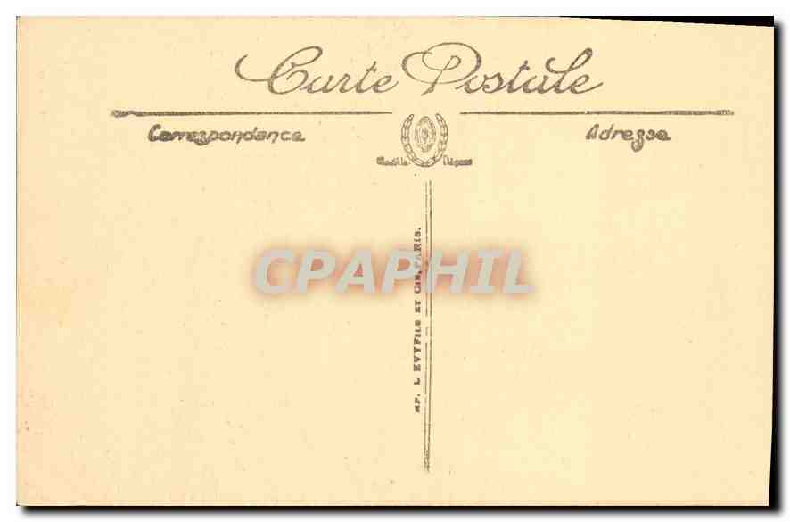 CPA Nimes l'Eglise Ste Baudile  — Rückseite