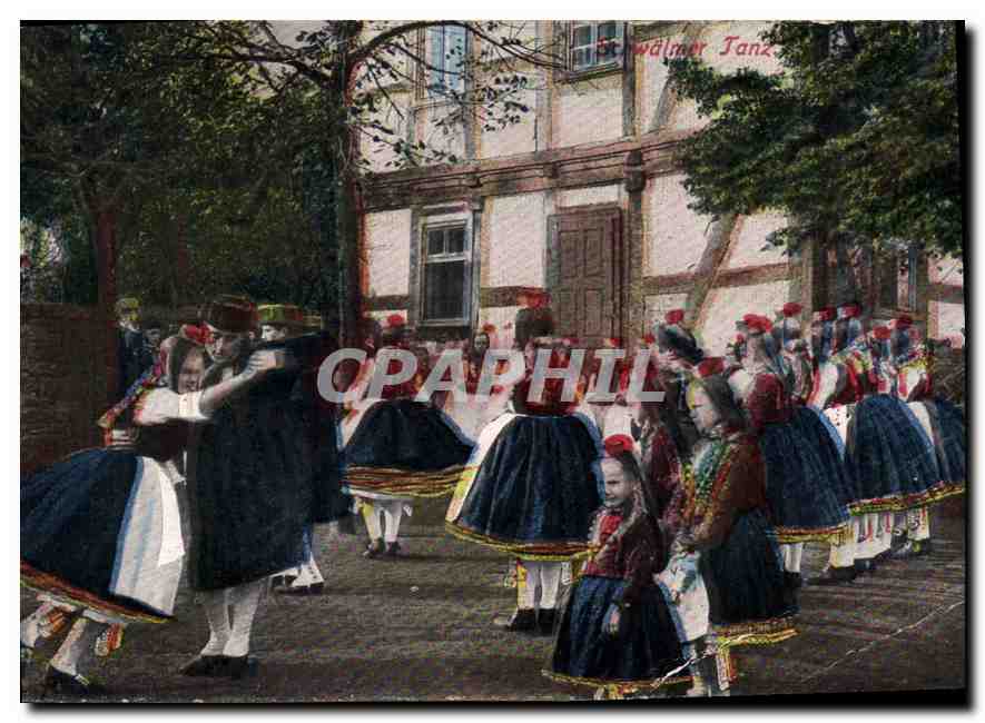 CPA  Tanz Folklore