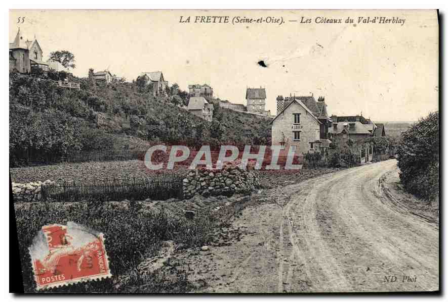 CPA La Frette Seine et Oise Les Coteaux du Val d'Herblay 