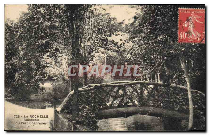 La Rochelle — Ruisseau du Parc Charruyer — R. Bergevin